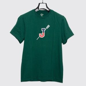 J.Crew Men’s Oars Graphic Rowing T shirt (Forest Green)